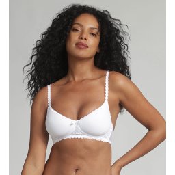 PLAYTEX WIREFREE PADDED BRA - Women's underwire bra - white