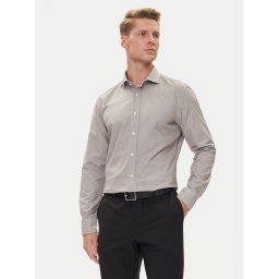 BOSS Риза C-Hank 50545225 Бежов Slim Fit