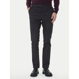 Calvin Klein Чино панталони LV04LD613G Черен Slim Fit