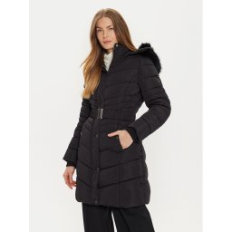 Morgan Зимно яке 242-GALEX Черен Regular Fit
