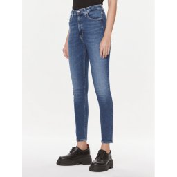 Calvin Klein Jeans Дънки J20J222140 Тъмносин Skinny Fit