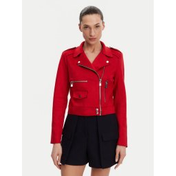 Morgan Яке от имитация на кожа 241-GOUSMI Червен Regular Fit