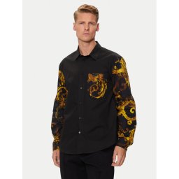 Versace Jeans Couture Риза 76GAL2R2 Черен Regular Fit