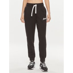 Puma Долнище анцуг Ess+ Script 679350 Черен Regular Fit