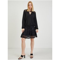 Black Women's Blouse with Lace ORSAY - Ladies