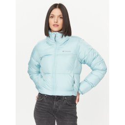 Columbia Зимно яке Puffect™ Cropped Jacket Зелен Regular Fit