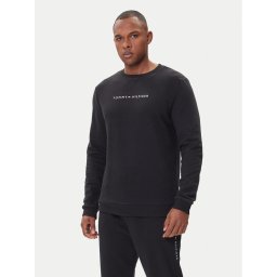 Tommy Hilfiger Суитшърт UM0UM03666 Черен Regular Fit