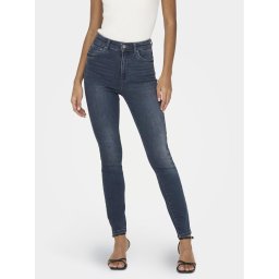 ONLY Дънки Mila 15231285 Тъмносин Skinny Fit