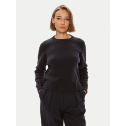 Weekend Max Mara Пуловер Gabbia 2425366162 Тъмносин Regular Fit
