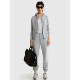 Big Star Woman's Zip hoodie Sweat 171493 Black-901