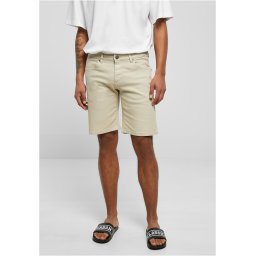 Washed-out denim shorts in a relaxed fit