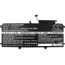 Батерия за лаптоп C31N1411, Asus ZenBook UX305C, UX305CA, UX305F, UX305FA,