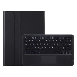 AH25-A Кожен Калъф с Bluetooth Клавиатура с Тъчпад за Honor Pad X9 / Pad X8a - Отделяема, Стойка, Холдер за Стилус, Вкл. Протектор, 3 цвята