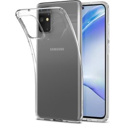 Силиконов калъф кейс Spigen Crystal Clear за Samsung Galaxy S20 plus, прозрачен