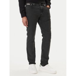 Calvin Klein Jeans Дънки Essential LV04RB738G Черен Slim Fit