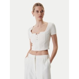 Guess Блуза W6RP08 KCBO2 Екрю Classic Fit
