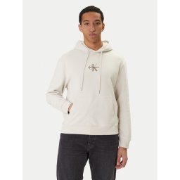 Calvin Klein Jeans Суитшърт LV04RD243G Бежов Regular Fit