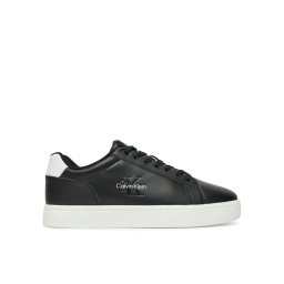 Calvin Klein Jeans Сникърси Classic Cupsole Mono Lth YM0YM01369 Черен