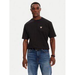 Guess Jeans Тишърт M4YI46 K8FQ4 Черен Regular Fit