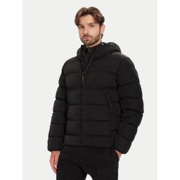 C.P. Company Пухено яке 19CMOW011A005904G Черен Regular Fit