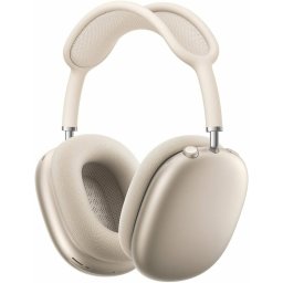 Слушалки Apple AirPods Max (USB-C), безжични, Bluetooth, микрофон, Apple H1 чип, Adaptive EQ, Transparency Mode, активно шумопотискане, до 20 часа време на работа, бежови