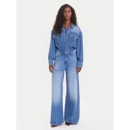Guess Гащеризон W5YD58 D5B94 Син Regular Fit