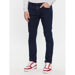 Guess Дънки M4RA27 D58P1 Тъмносин Super Skinny Fit