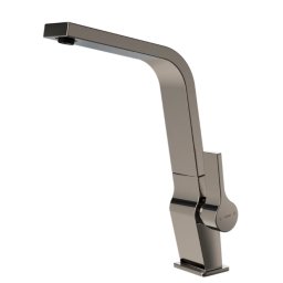 Кухненски смесител Teka ICON ICC 915, Плосък въртящ се чучур, Титан