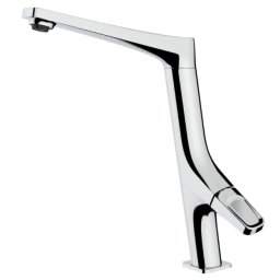 Кухненски смесител Teka SENSE SE 915, Въртящ се чучур, Хром