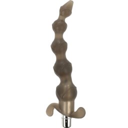 Анален вибратор "BEADS VIBRATOR GREY" 20 см