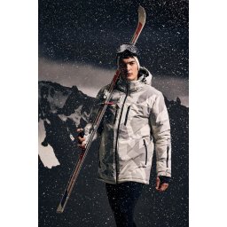 DEFACTO Fit Water Repellent Puffer Jacket Hooded Ski Suit Waterproof