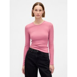 Дамска оребрена тениска GAP