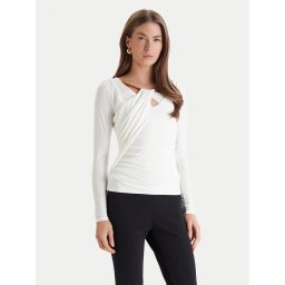 Marciano Guess Блуза 6RGP06 6257A Бял Slim Fit