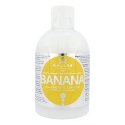 Kallos Cosmetics Banana 1000 ml хидратиращ шампоан за сухи коси за жени