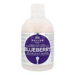 Kallos Cosmetics Blueberry 1000 ml регенериращ шампоан за сухи и изтощени коси за жени