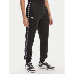 Kappa Долнище анцуг Banda Rastoria 303KUC0 Черен Slim Fit