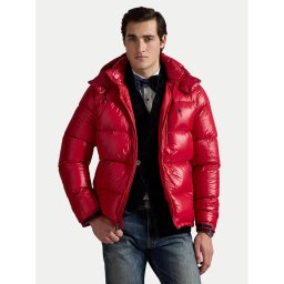 Polo Ralph Lauren Пухено яке 710968281004 Червен Regular Fit