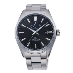 Мъжки часовник Orient Star RE-AU0402B - Автоматичен, Черен Циферблат, Дата, 42 мм, 50м Водоуст., Стоманена Верижка