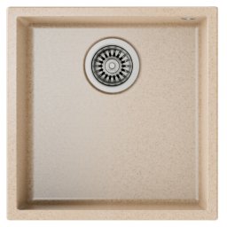 Мивка Teka Square 40.40 TG, Гранит, За шкаф, 50 см, Бежов