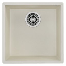 Мивка Teka Square 40.40 TG, Гранит, За шкаф, 50 см, Крем