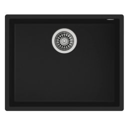 Мивка Teka Square 50.40 TG, Гранит, За шкаф, 60 см, Черен