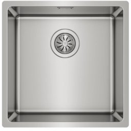 Мивка Teka Be Linea RS15 40.40, За шкаф, 50 см, Инокс