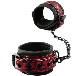 Луксозни белезници "LUXURY FETISH RED"