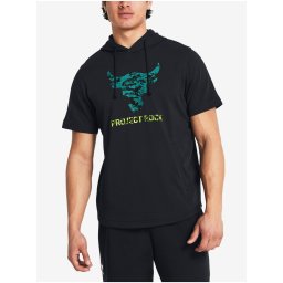 Under Armour Pjt Rck Payoff SS Terry Hdy Black Sports Sweatshirt