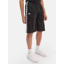 Kappa Спортни шорти Banda Treadwellz 304KQ20 Черен Regular Fit