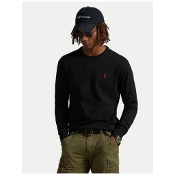 Polo Ralph Lauren Тениска с дълъг ръкав 710970697001 Черен Classic Fit