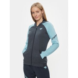 Dynafit Суитшърт от техническо трико 24/7 Ptc Zip Hoody W 71507 Син Regular Fit
