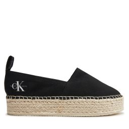 Еспадрили Calvin Klein Jeans Platform Espadrille Ml Btw YW0YW01378 Черен
