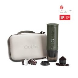 Espresso Machine Nano Travel Kit Forest Green