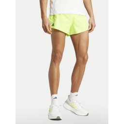 adidas Спортни шорти Adizero Essentials JF3492 Зелен Slim Fit